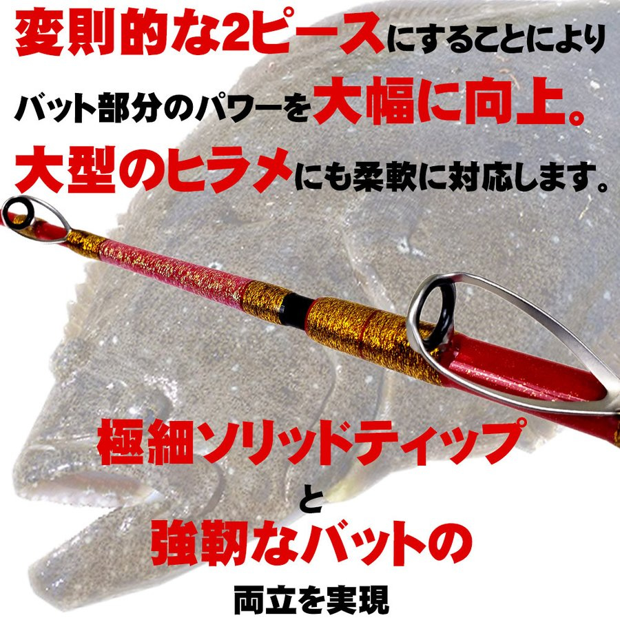ピュアテック ゴクスペ 無限ピュア船 ヒラメリミテッド 200 (船 竿 海 釣り) - 釣り具の販売、通販なら、フィッシング遊-WEB本店  ダイワ／シマノ／がまかつの釣具ならおまかせ