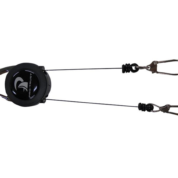 プロトラスト カラビナピンオンリール W PT-5056 (ピンオンリール リールキーホルダー)  釣り具の販売、通販なら、フィッシング遊-WEB本店 ダイワ／シマノ／がまかつの釣具ならおまかせ