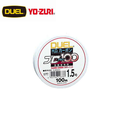 【人気商品】DUEL ( デュエル ) フロロカーボンライン 釣り糸 HDカーボ