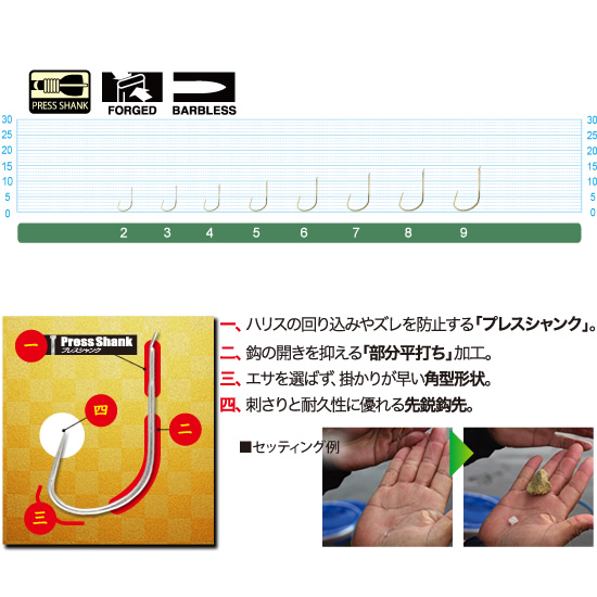 オーナー へらリグル 金 へらぶな ヘラ 針 釣り具の販売 通販なら フィッシング遊 Web本店 ダイワ シマノ がまかつの釣具ならおまかせ