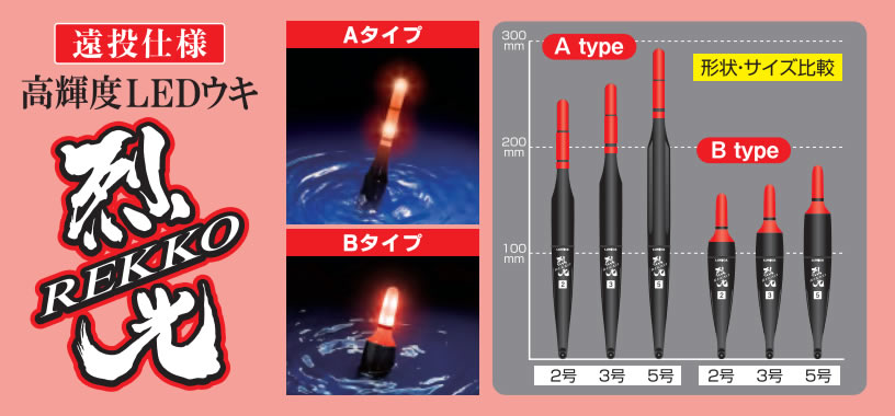 ルミカ 烈光太刀魚ウキ仕掛セット Aタイプ レッド 堤防釣り 仕掛け 釣り具の販売 通販なら フィッシング遊 Web本店 ダイワ シマノ がまかつの釣具ならおまかせ