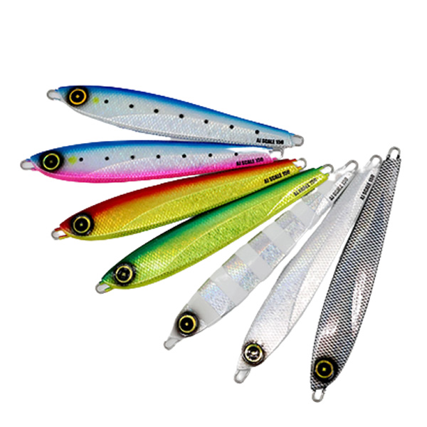 ハヤブサ ジャックアイ エアジャークスケイル 250g リアル魚鱗カラー FS402 (メタルジグ ジギング) -  釣り具の販売、通販なら、フィッシング遊-WEB本店 ダイワ／シマノ／がまかつの釣具ならおまかせ