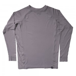 アブガルシア Abu バグオフアイスインナーシャツ ライトグレー (冷感肌着 UV対策 クールインナー)