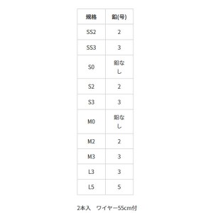 ヤマリア エサ巻テーラ 鉛なし (イカ釣り針)