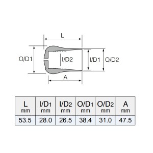 富士工業 GC用ソフトバットキャップ BRCGC25 (釣り具 自作 補修)