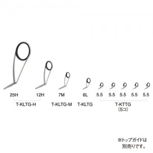 富士工業 チタンTORZITE ソルトルアーミディアムガイドセット T-KLTG25H9 (ガイドセット)
