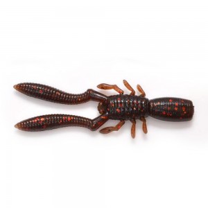 【全7色】 メガバス 本仕込 BOTTLE SHRIMP (ボトルシュリンプ) (2.4inch) (ブラックバスワーム)