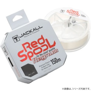 ジャッカル レッドスプール レグナム 150m 4lb (ブラックバスライン フロロカーボンライン)