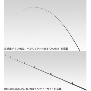 黒鯛工房 THEヘチリミテッド BB4 ベイ ヨコハマ T335 (チヌ竿 黒鯛