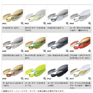 【全18色】 エバーグリーン モードDゾーン TG Fエコ ダブルウィロー  1/2oz (スピナーベイト)