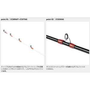 プロックス PROX オクトパスゲームエアーKSE GS180M OGAKSGS18M (船竿)