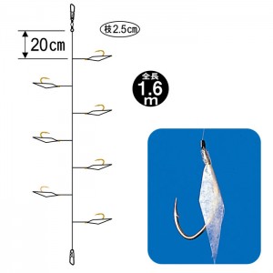 がまかつ 泉州サビキ S-106 (サビキ仕掛け)