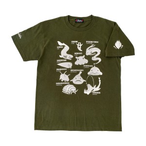 がまかつ Tシャツ(深海生物) フォレスト GM3678 (フィッシングシャツ Tシャツ)