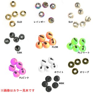 【全10色】 ティムコ TMC タングステンビーズプラス ノーマル M 3.3mm (フライマテリアル)