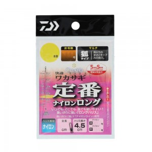 ダイワ 快適ワカサギ仕掛けSS 定番ナイロンロング マルチ 6本 (淡水仕掛け)