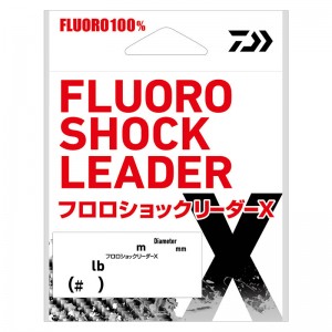 ダイワ フロロショックリーダーX ナチュラル 30m 10lb～12lb (ショックリーダー)