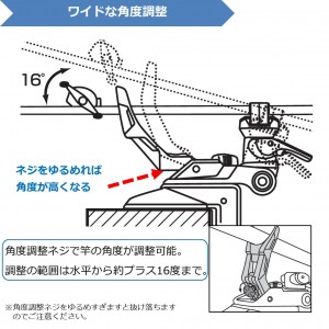 ダイワ ライトホルダーメタルα 160CH (竿掛け 三脚 ロッドホルダー)