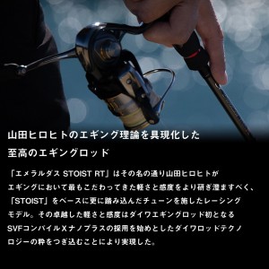 ダイワ エメラルダスストイストRT 80LML (Daiwa エギングロッド 竿 釣り 2ピース)