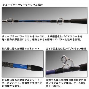 ダイワ 24 ゴウインブル HH-175 K (Daiwa 竿 ロッド 船 海 釣り)(大型商品A)