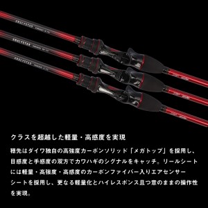 ダイワ 24 アナリスターカワハギ M-175 K (Daiwa 竿 ロッド 船 海 釣り)