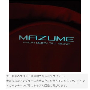 mazume(マズメ) mz ウインドカットジャケット ブラック MZFW-797 (防寒着 防寒ジャケット 釣り)