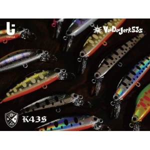 【全12色】 アンフォード  K-43S (トラウトルアー)