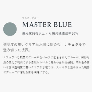 ゼクー Zeque フーバー F-2130 マットブラック/MASTER BLUE (偏光サングラス 偏光グラス 釣り メンズ)