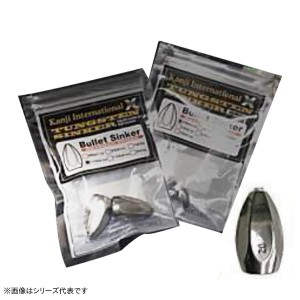 カンジ KANJI タングステンバレットシンカー 1oz(28g) B16P-88Z-3 (シンカー オモリ)