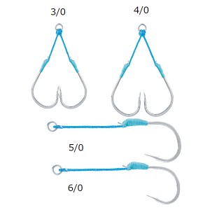 BKK SFレンタス L ＃5/0~＃6/0 (アシストフック シングル)