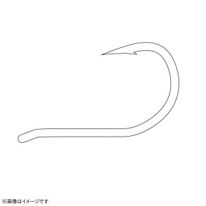 ルーディーズ 魚子メタル貫き バックフック ゴールド#9 (ルアーフック)