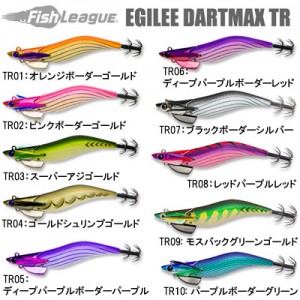 【全16色】 エギリー ダートマックスTR 40g-BK