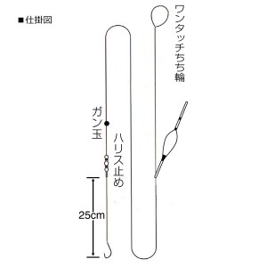 ささめ針 池 川うき釣り3.6m W-610 (小物釣り仕掛け)