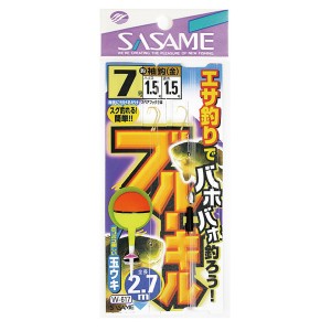 ささめ針 ブルーギル2.7m 7-1.5 W-617 (小物釣り仕掛け)