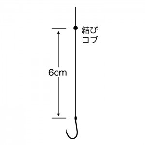 ささめ針 アスリートカワハギ30本糸付 ケイムラ 5.5-3 D-414 (海水糸付針)