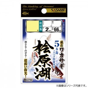 ささめ針 ワカサギ桧原湖(秋田狐) CZ210 (仕掛け 釣り)