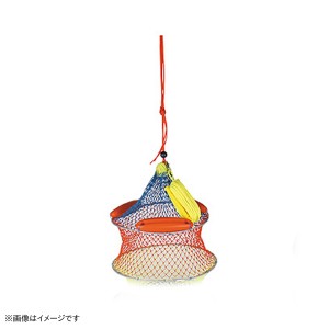 大阪漁具 OGK パイレンワイヤー巻スカリ/ロープホルダー付 36cm×2段 PG855362 (スカリ ビク)