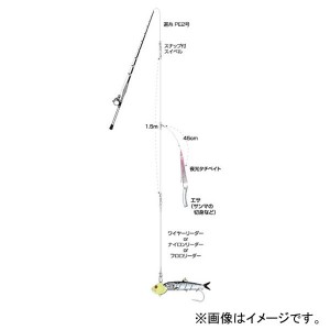 ハリミツ 船太刀胴突テンヤ仕掛 (タチウオテンヤ 太刀魚仕掛け)