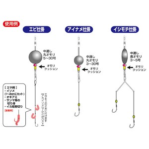 ハリミツ オモリ切替ピン2 E-12 (フィッシングツール)