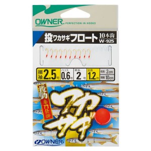 オーナー 投ワカサギフロート10本鈎 W‐925 (仕掛け)