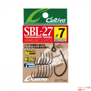 オーナー シングル27バーブレス SBL-27 (ルアーフック)