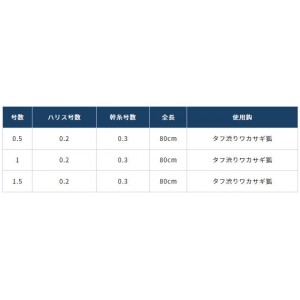 オーナー タフ渋りワカサギ狐6本 36305 (仕掛け)