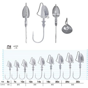 オーナー ぶっ飛び静 20g (ジグヘッド)