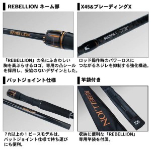 ダイワ 20 リベリオン 681ML＋FS (バスロッド スピニング)(大型商品B)