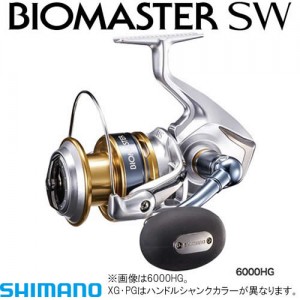 シマノ Shimano 16 バイオマスター Sw 6000pg スピニングリール キャスティング ジギング パワーギア仕様 釣り具の販売 通販なら フィッシング遊 Web本店 ダイワ シマノ がまかつの釣具ならおまかせ