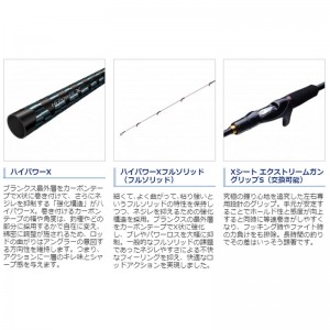 シマノ 炎月 XR FS-B66ML/R(右巻) (鯛ラバ タイラバロッド)(大型商品A)