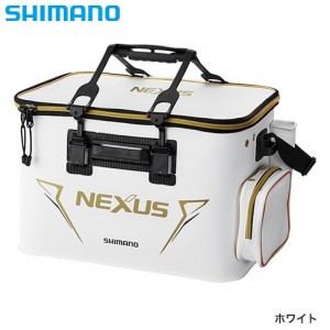 シマノ フィッシュバッカンEX ハードタイプ 45cm BK-124R ホワイト (バッカン)