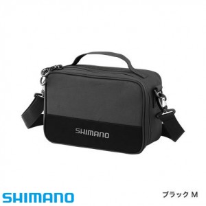 シマノ リールポーチ PC-029R ブラック Ｍ (リールケース　リールバッグ)