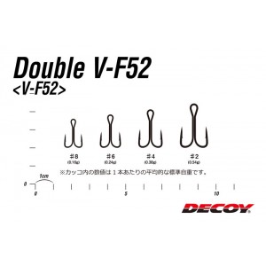 カツイチ ダブル V-F52 (ルアーフック)