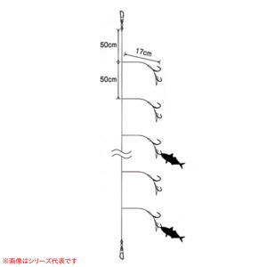 まるふじ どうらく仕掛ミックス3m SDR-9 (胴突仕掛け)