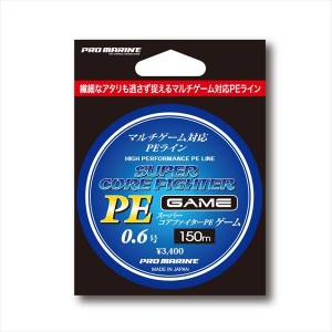 浜田商会 スーパーコアファイターPEゲーム　150m　0.6号 ALE150 (PEライン　ライン)